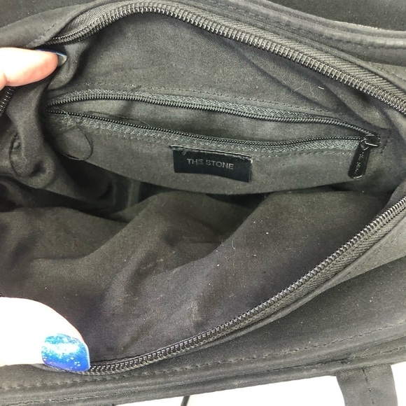 THE Stone Reaction Black Handbag Purse - Picture 6 of 12